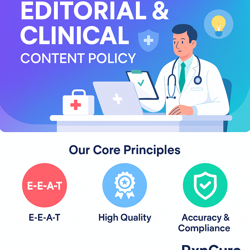 Illustration of doctors reviewing clinical content on RxnCure